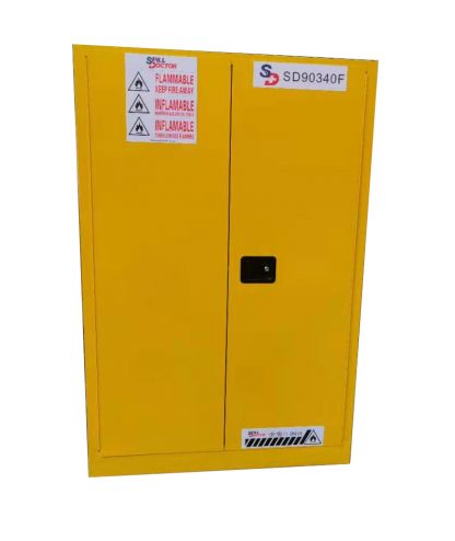 SD90340F –  340L Flammable Cabinet (Self-Closing)