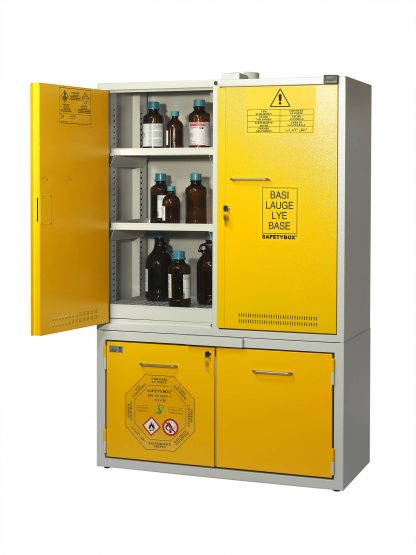 KEMFIRE1100A - Combined Chemical/Flammables Cabinet - Image 2