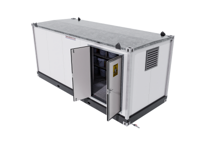 SDWI 108 - 2 Hour Fire-Rated Prefabricated Store