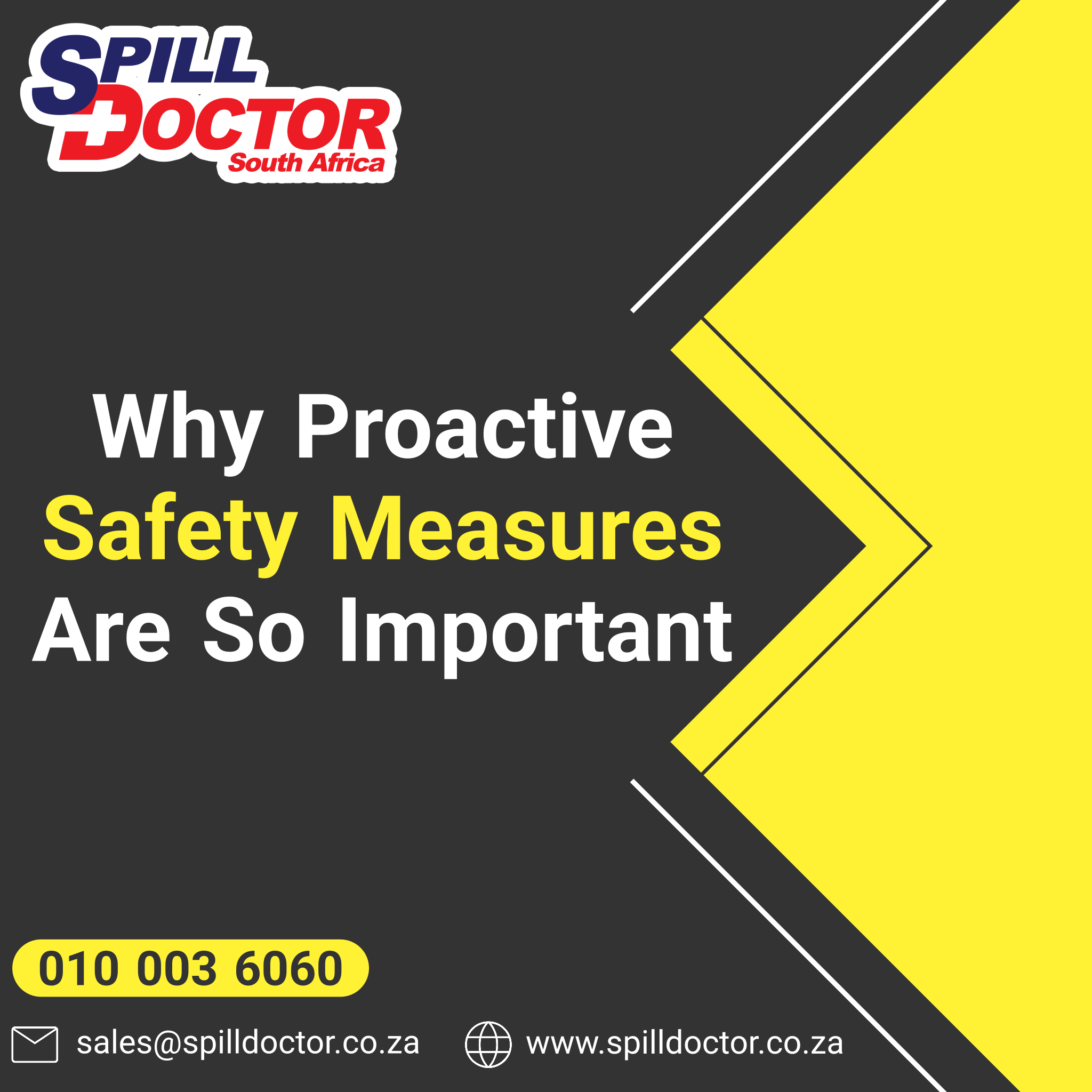 Why Proactive safety measures are so important graphic